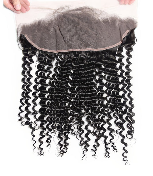 Premium Deep Curly Frontals