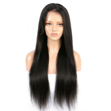 Premium Straight Full Frontal Wig